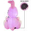 Lapin de Pâques avec panier gonflable