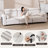 104" Convertible Sofa Bed, 3 Seater Modular Couches for Living Room-1280246564