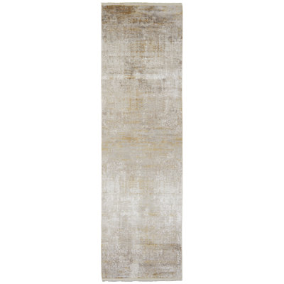 Viscose Abstract Indoor Rug