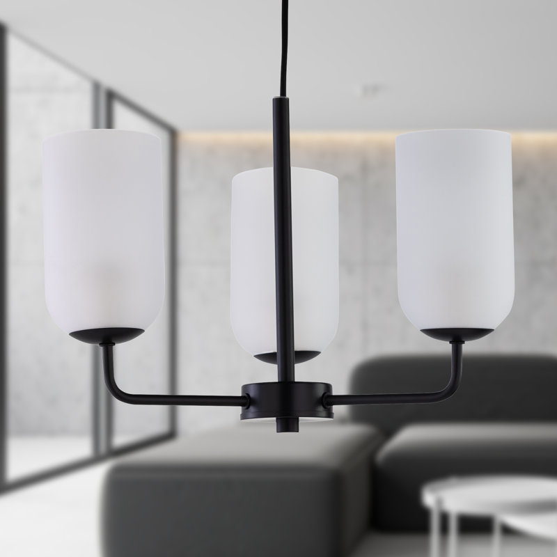 3 - Light Black Paint Pendant