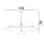 Blace Aluminium Semi Flush Mount