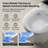 Bazyths Smart Compact Toilet For Small Bathroom, 23" Depth Shallow Bidet Toilet With Auto Open/close Lid, Foam Shield, Heated Seat, Foot Sensor Flush, Built-in Tank, One-piece Design, 12 in. Rough In-120197909