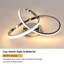 Aynslee 3-Light LED Semi Flush Mount-291041349