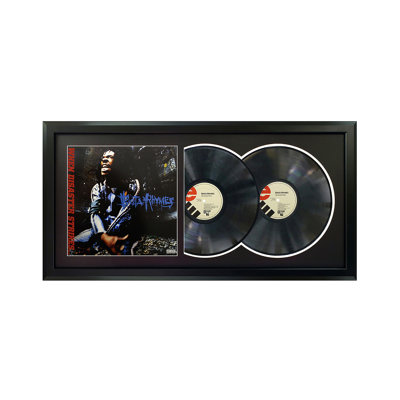 Busta Rhymes "When Disaster Strikes" Framed Double Record with Black Mat