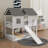 Twin Over Twin Bunk Bed With Slide