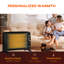 HOMCOM 1000 Watt 6824 BTU Electric Panel Space Heater