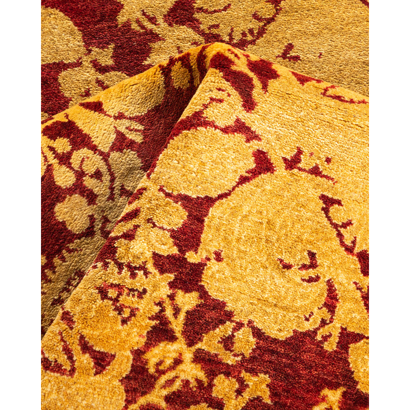 Classic One-of-a-Kind 2' 7" X 13' 1" Hand Knotted Area Rug