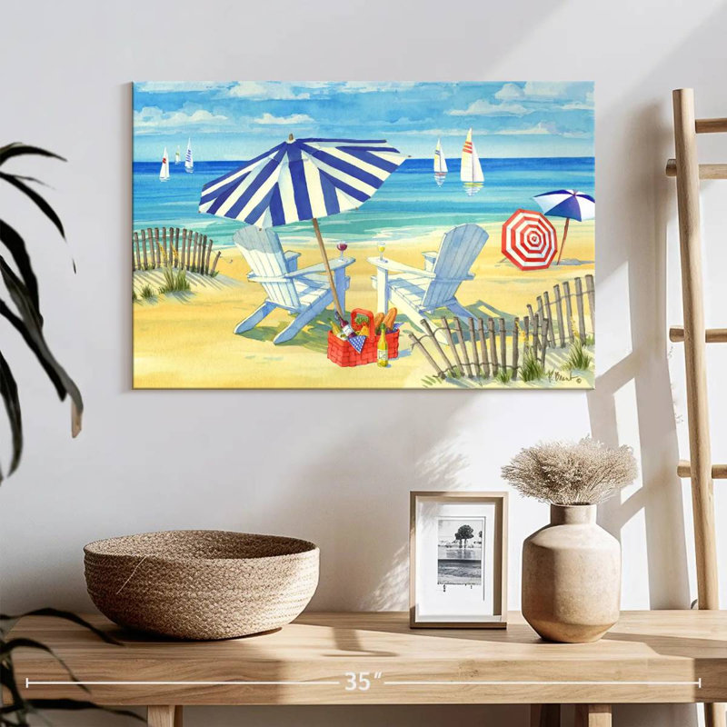 Soleil d'été II, H 16 po x l 24 po