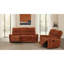Causeuse inclinable orange brûlé Trask-106136848