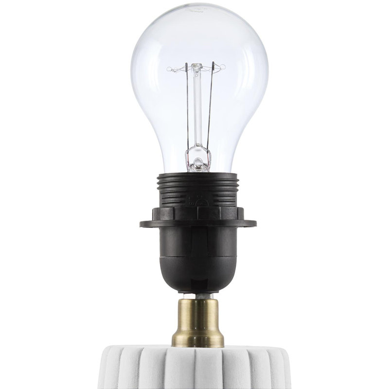 Grove Burkhalter Table Lamp, White