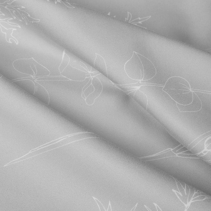 Standard Pillow Case, Kingsize (5'), Grey