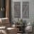 Costway Window Shutter 2 Pcs Reclaimed Wall Decor With Antiqued Surface-99172396