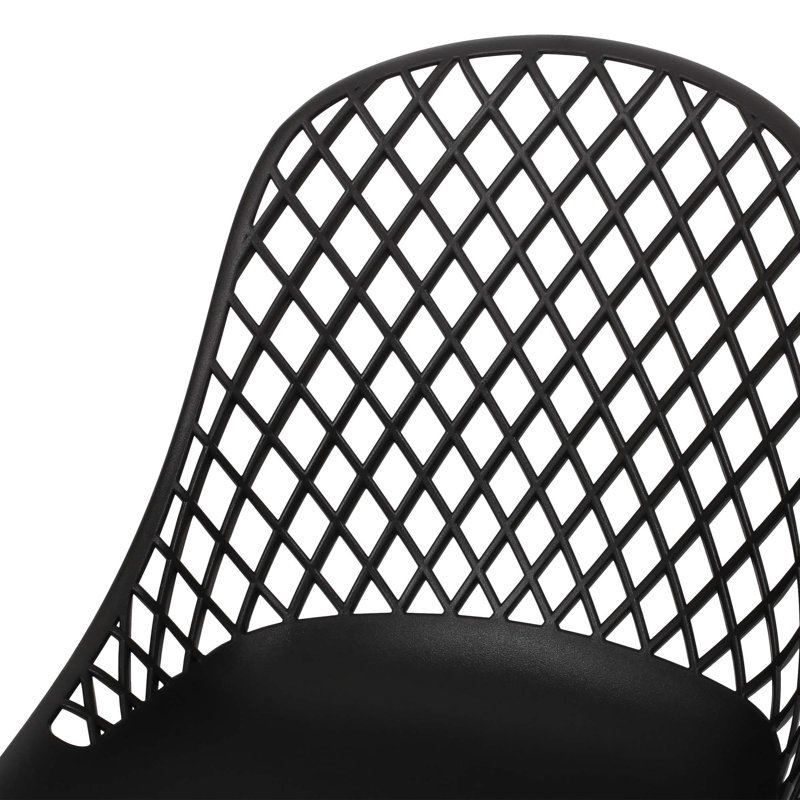 Chaise d'appoint Basic, Noir, noir, noir, noir