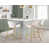 Cream Polyester Blend/Gold