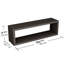 Tablette de rangement décorative en bois massif Kubby 16.1-178625616