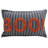 Embroidered Cotton Blend Throw Pillow