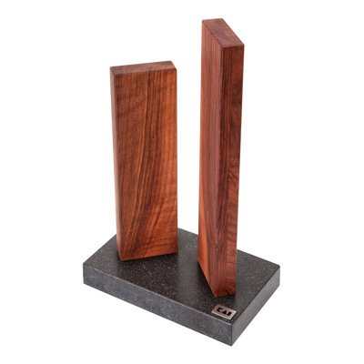 Kai Walnut Magnetic Knife Block