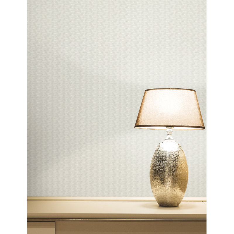 Elevated Waves Wallpaper, Ivory