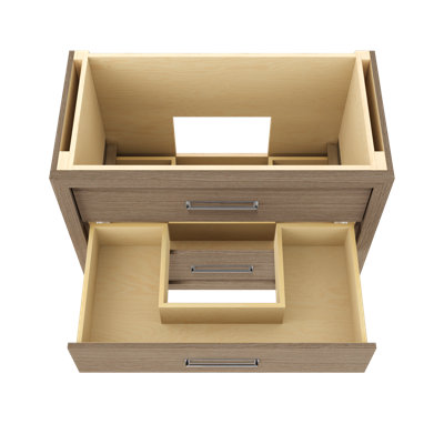 Avalon Three-Drawer Single Bath Vanity