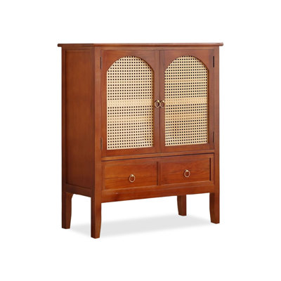 Walnut Solid Wood Rectangular Console Table