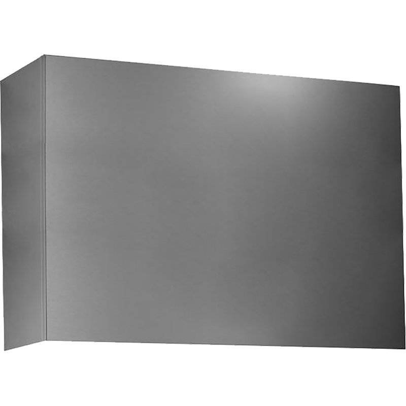 Couvercle de conduit de hotte en acier inoxydable Pro, H 24 po x l 54 po x P 12 po