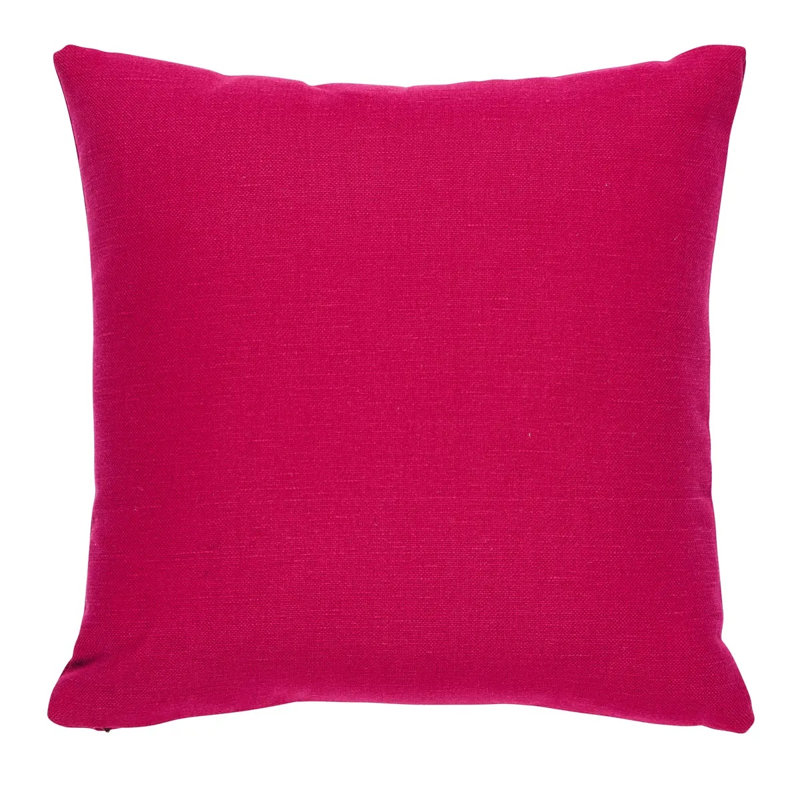 Ashoka Square Throw Pillow, 18" x 18", Rose Quartz