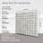 Florida 12" x 12" Natural Stone Grid Pebble Mosaic Wall Tile-93373807