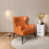 Similicuir orange