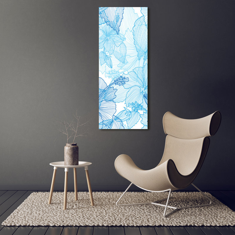 Hawaiian Flowers - Wrapped Canvas Print