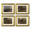 Vintage Hunt III  -4 Piece Set of Framed Prints