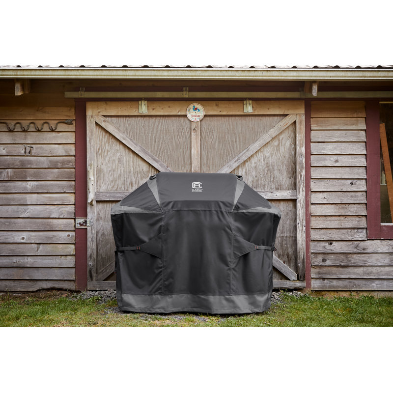 StormPro 58 Inch Black Waterproof BBQ Grill Cover