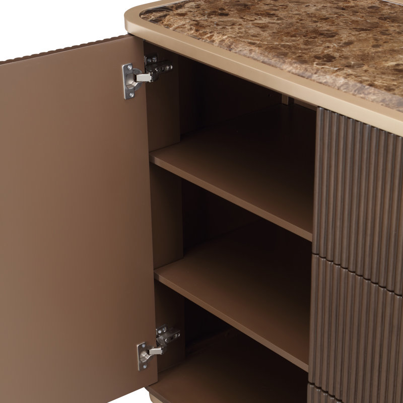 West Kensington Sideboard - Sea Salt Caramel, Brown