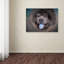 «Blue Chow Chow Portrait» de Vidur, impression sur toile tendue-22069129