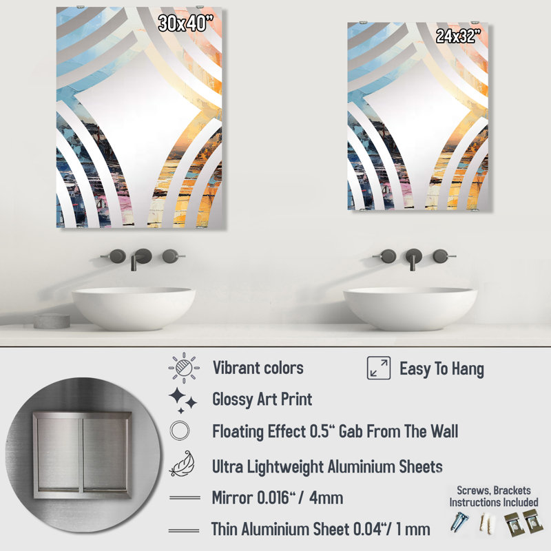 Miroir Ethlyn, 32 po x 24 po