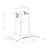 W101C Series 30" 300 CFM Convertible Wall Mount Range Hood With Filter Included-93619434