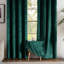 Reede Luxury Crushed Velvet Eyelet Curtains - Fully Lined, Heavy Plush Drapes-1642883397-1642883392