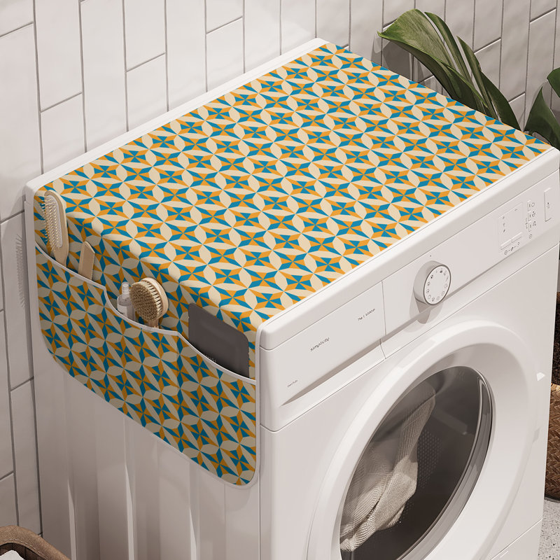East Urban Home Vintage Washing Machine Organizer Pack of 2 47" x 18.5"