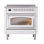 Cuisinière à induction 36 pouces avec 5 éléments à induction ILVE Nostalgie II Series Noblesse