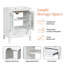 Meuble-lavabo 24 po avec lavabo Traub, meuble-lavabo Traub avec tiroir et portes, tablette réglable