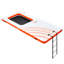 15x6.5FT Inflatable Dock Platform with 4*6FT Trampoline Mesh Pool, Floating Platform Water Mat