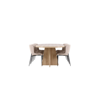 Anley 6 - Person Dining Set