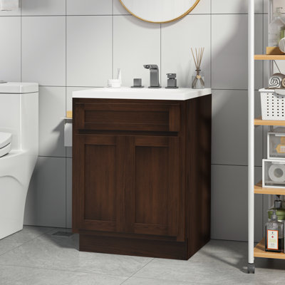 24'' Single Bathroom Vanity Base Only