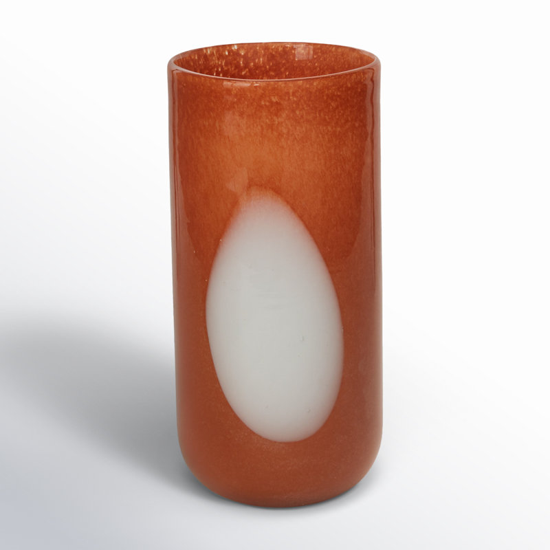 Ahern 7.75'' Handmade Glass Table Vase