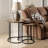Solid Wood Top Nesting Tables