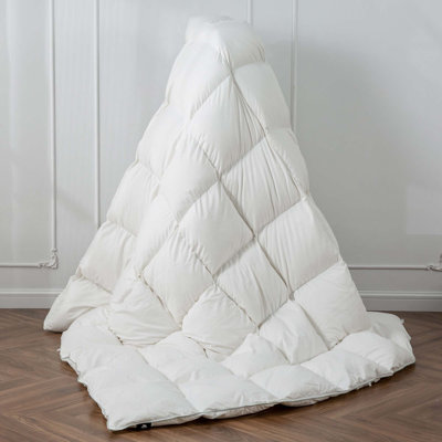  Insert de couette en duvet synthétique toutes saisons à pli carré et très chaud