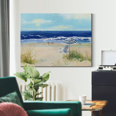 " Beach Life II " Color Photography Print and Painting