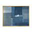 «Blue Meets Gray Modern Art IV», reproduction d'art sur toile-2101607143-2101607162