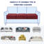 Housse pour canapé à coussins carrés Allington-57300706