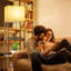 Lampe sur pied moderne Modern-Brown: chargeur sans fil, ports USB, tiroir-1164524739