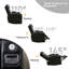 Fauteuil inclinable électrique de 39 po de largeur avec repose-tête électrique et chargeur sans fil-618143459